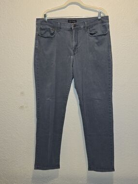 Lucky Brand Men's Slim Straight Jeans in Slate Blue